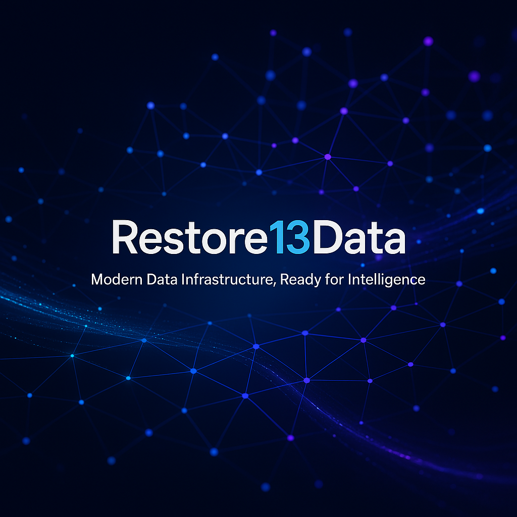 hero banner for the restore13data homepage